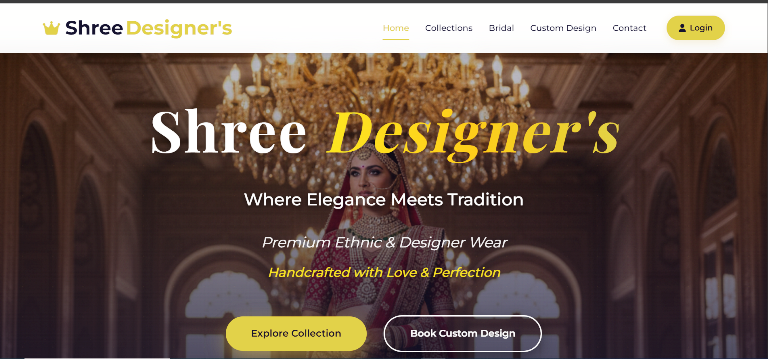 Responsive Cloth Shop Website Template with Admin Panel